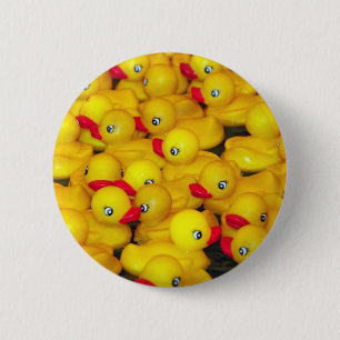 Macaron Rond 5 Cm Duckies en caoutchouc jaunes mignons