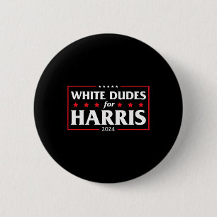 Macaron Rond 5 Cm Dudes Pour Harris-kamala 2024