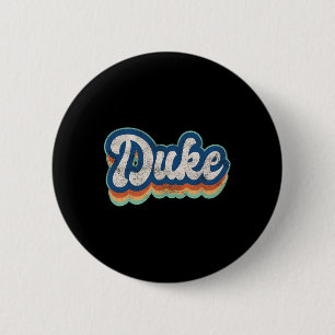 Macaron Rond 5 Cm Duke Prénom Garçon Style Vintage les années 70 80s
