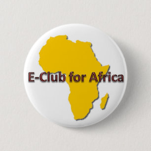 Macaron Rond 5 Cm E-Club pour le bouton de l'Afrique