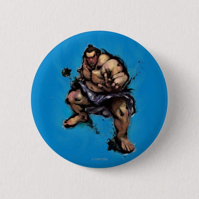 Macaron Rond 5 Cm E. Honda Stance (Devant)