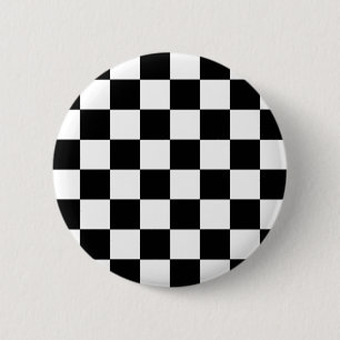 Macaron Rond 5 Cm Échecboard