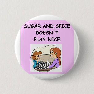 Macaron Rond 5 Cm échecs