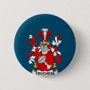Macaron Rond 5 Cm Échecs Armoiries de Truchess - Cimetière familial
