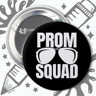 Macaron Rond 5 Cm École secondaire Prom Planning Junior Senior Prom 