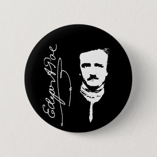 Macaron Rond 5 Cm Edgar Allan Poe