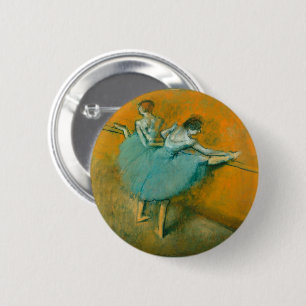 Macaron Rond 5 Cm Edgar Degas Dancers au bar peint des oeuvres d'art