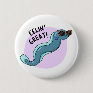 Macaron Rond 5 Cm Eelin Great Funny Slippery Eel Pun