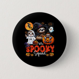 Macaron Rond 5 Cm Éffrayant Halloween Squad Trois fentes Horreur Cos