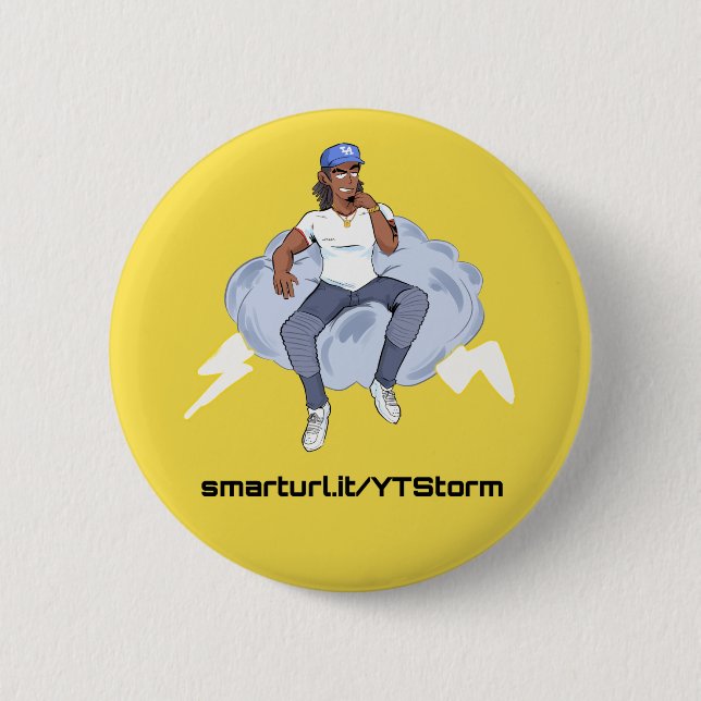 Macaron Rond 5 Cm efloW de YTS (Devant)