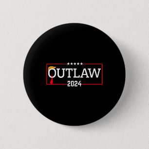 Macaron Rond 5 Cm Élection 2024 Président Trump 2024 Reprenez l'Amér