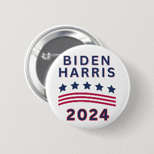 Macaron Rond 5 Cm Élection de Biden Harris 2024