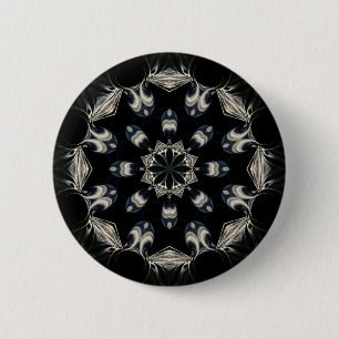 Macaron Rond 5 Cm Elégant Mandala