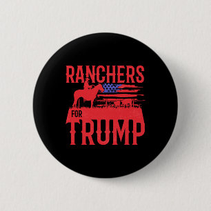 Macaron Rond 5 Cm Éleveurs pour un soutien républicain conservateur