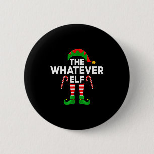 Macaron Rond 5 Cm Elf Xmas qui correspond à la famille Elf Christma