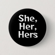 Elle/son bouton de pronom