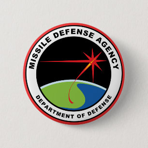Macaron Rond 5 Cm Emblem de l'Agence de défense antimissile