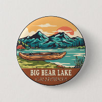Emblème de pêche nautique Big Bear Lake California