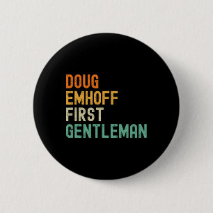 Macaron Rond 5 Cm Emhoff en tant que premier gentleman, mari de Kama