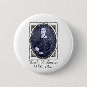 Macaron Rond 5 Cm Emily Dickinson