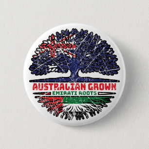 Macaron Rond 5 Cm Émirats arabes unis Émirati Australien Australie