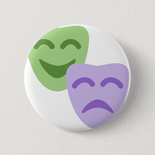 Macaron Rond 5 Cm Emoji Twitter - Drama Theater