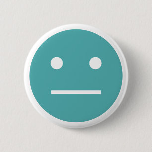 Macaron Rond 5 Cm Emoji vide de visage