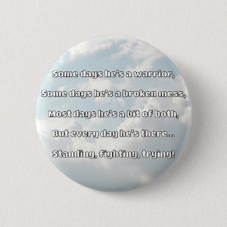 Macaron Rond 5 Cm Empath Strength Positive Citation Encouragement