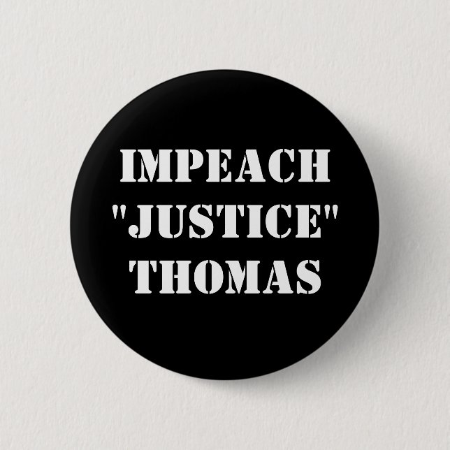 Macaron Rond 5 Cm Empêcher "Justice" Thomas (Devant)
