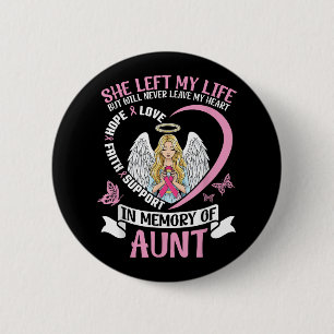 Macaron Rond 5 Cm En Mémoire De La Tante Cancer Du Sein Angel Tr Sen