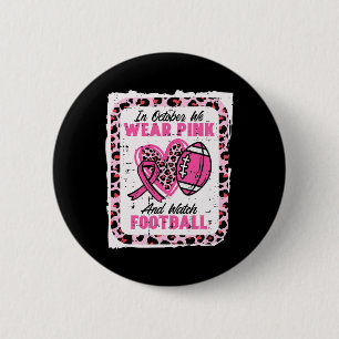 Macaron Rond 5 Cm En Octobre Nous Portons Du Rose Et Regardons Le Fo