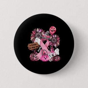 Macaron Rond 5 Cm En Octobre Nous Portons Pink Ribbon Ghost Hallowee