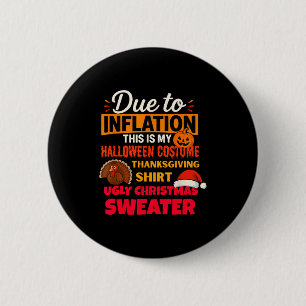 Macaron Rond 5 Cm En raison de l'inflation, c'est mon Halloween Than