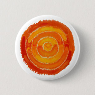 Macaron Rond 5 Cm En second lieu art curatif #1 de Chakra