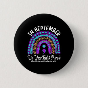 Macaron Rond 5 Cm En Septembre Nous Portons Du Turquoise Et Du Viole