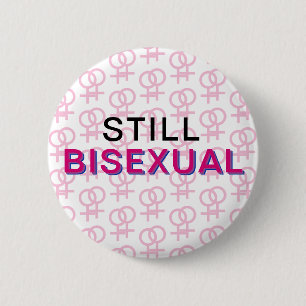 Macaron Rond 5 Cm Encore bisexuel (bouton de F&F)