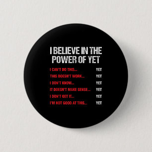 Macaron Rond 5 Cm Encouragement Croit Au Pouvoir De Motivation