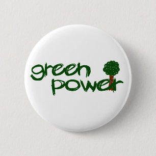 Macaron Rond 5 Cm Énergie verte