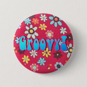 Macaron Rond 5 Cm Enfant à fleurs