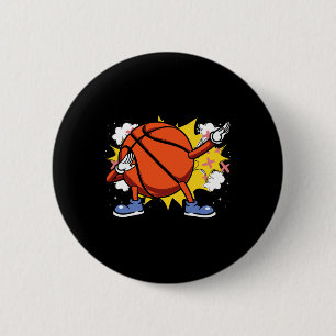 Macaron Rond 5 Cm Enfants Dabbing American Bysketbyll Lecteur Pour F