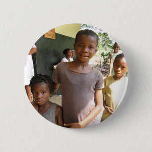 Macaron Rond 5 Cm Enfants du Nigéria