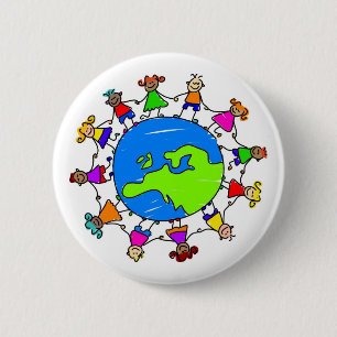 Macaron Rond 5 Cm Enfants européens