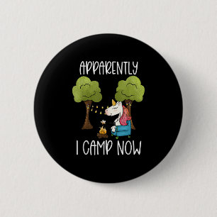 Macaron Rond 5 Cm Enfants Glamping Gear Unicorn Camping Girls Camp