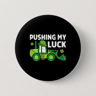 Macaron Rond 5 Cm Enfants qui poussent ma chance Camion de chantier