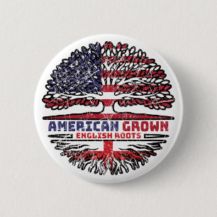 Macaron Rond 5 Cm England English US American USA United States Tree
