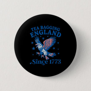 Macaron Rond 5 Cm Ensacheur de thé en Angleterre depuis 1773 Aigle p
