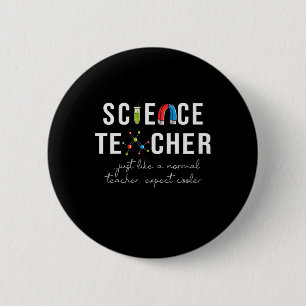 Macaron Rond 5 Cm Enseignant de la science de don