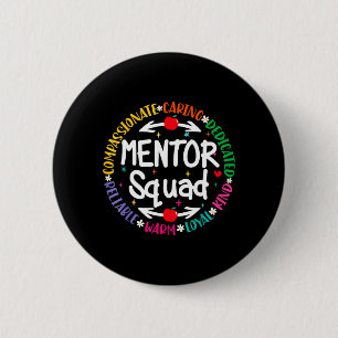 Macaron Rond 5 Cm Enseignant Mentor Inspirer Influencer Coach Retour