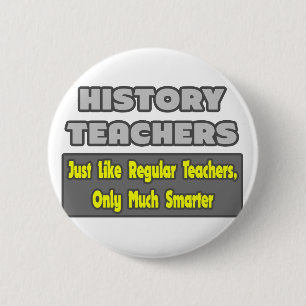 Macaron Rond 5 Cm Enseignants d'histoire...
