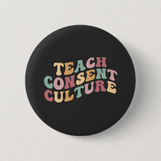 Macaron Rond 5 Cm Enseigner la culture du consentement